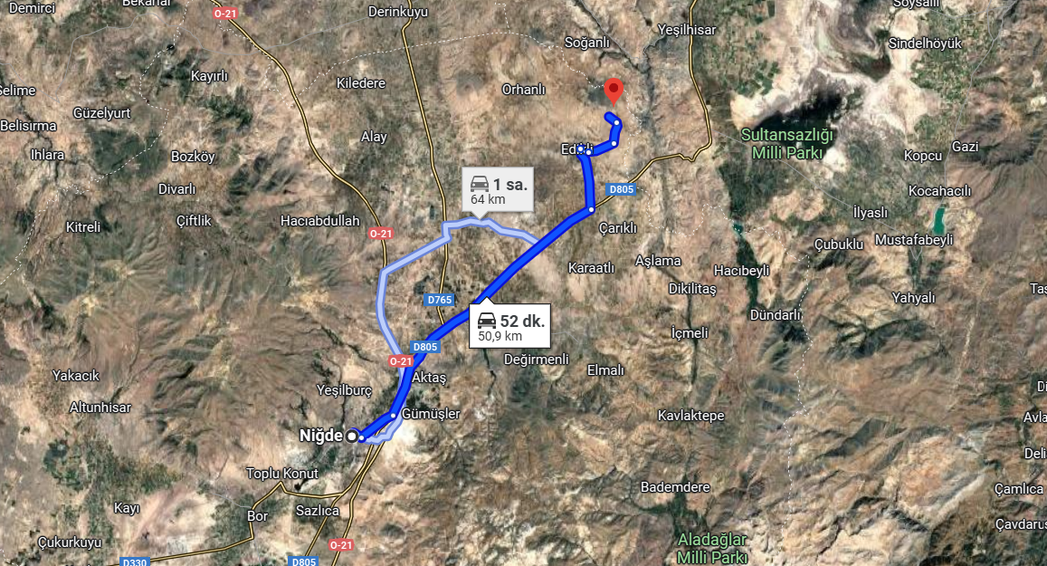 NİĞDE MERKEZ EDİKLİ  KÖYÜNDE  1.652  M² TARLA SATILIKTIR - NİĞDE MERKEZ fotoğraf 5